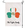 GeckoCustom St. Patricks Day Custom Garden Flag H167 12"x18"