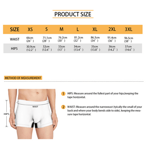 GeckoCustom Underwear Personalized Upload Photo Men's Boxer Briefs Classic N369 HN590