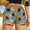 GeckoCustom Upload Pet Photo Women's Beach Short N304 HN590