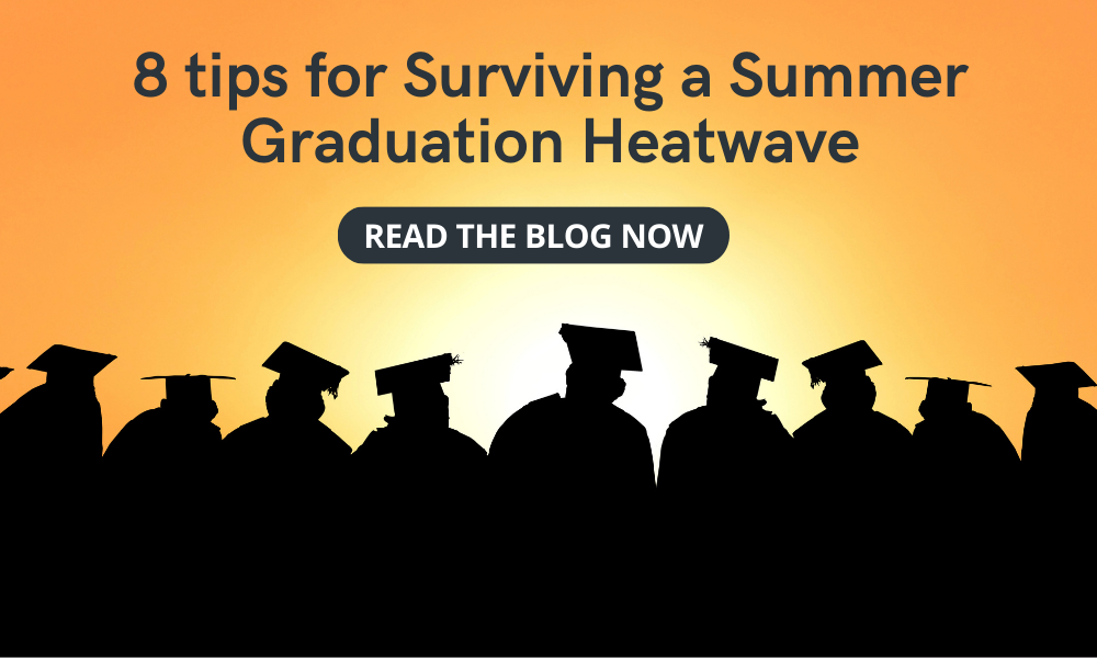 Tips for Surviving a Summer Graduation Heatwave