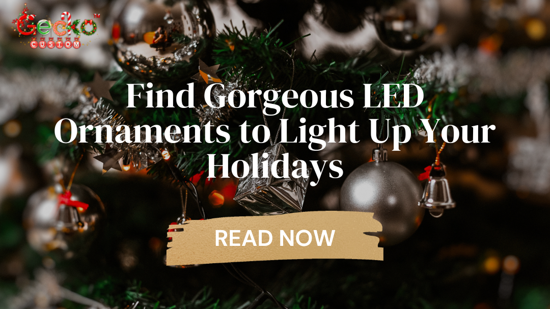 Find Gorgeous LED Ornaments to Light Up Your Holidays