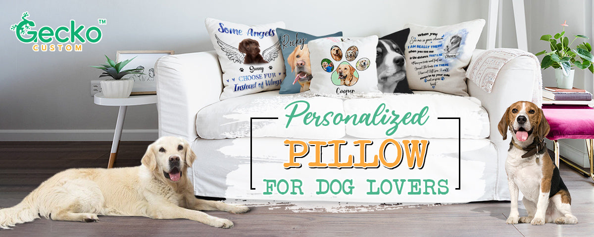 Personalized Pillow For Dog Lovers