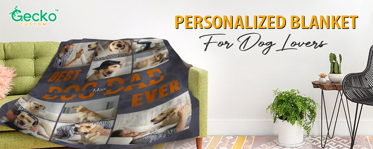 Personalized Blanket For Dog Lovers