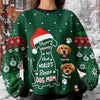 Custom Photo Merry Woofmas To The World Dog Ugly Sweater CH07 899464