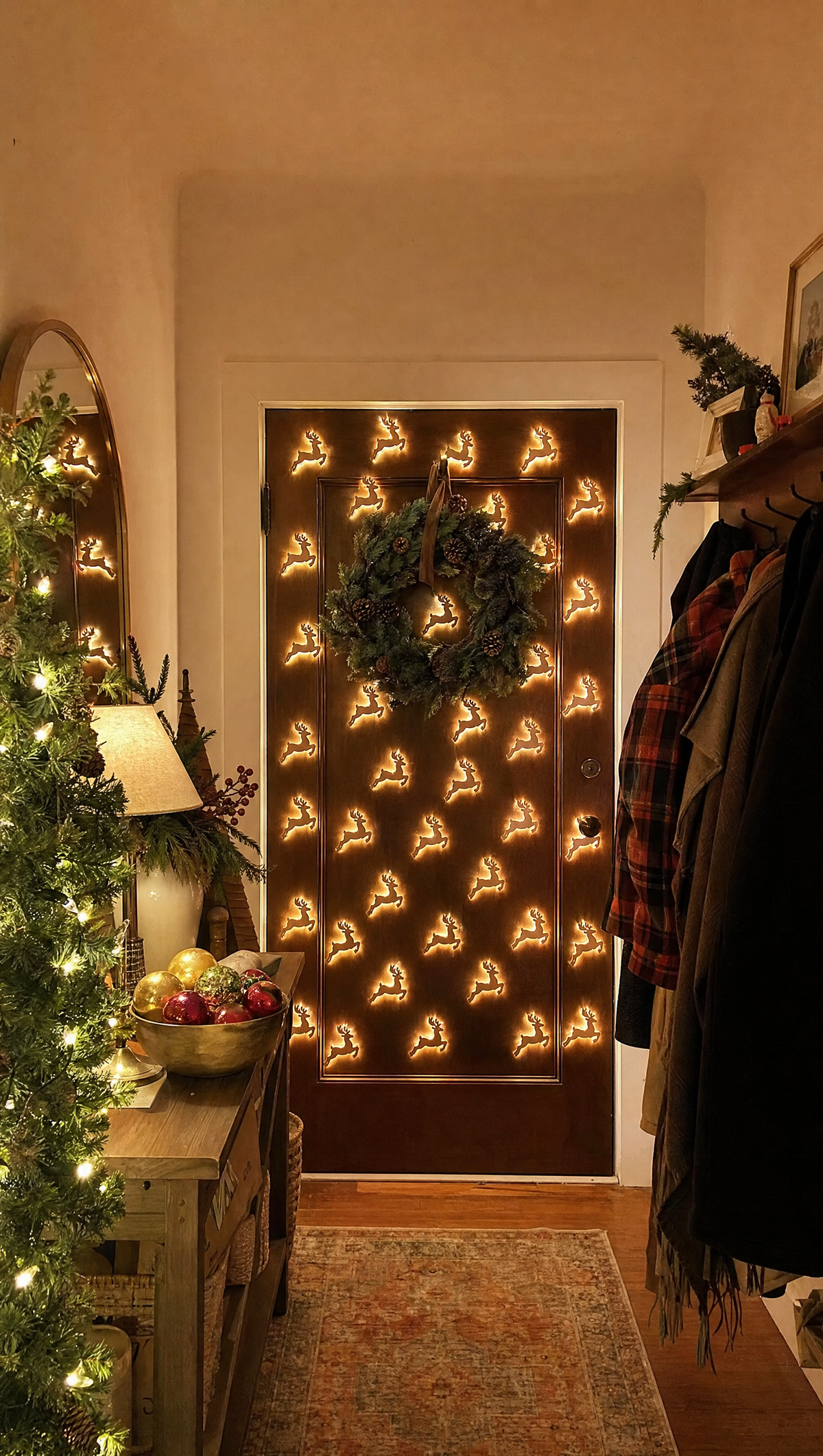 Lighted Reindeer Wall Decor For Christmas TH10 171085