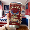 Custom Name God Bless America 1776 - 2026 Fat Tumbler LM32 899035