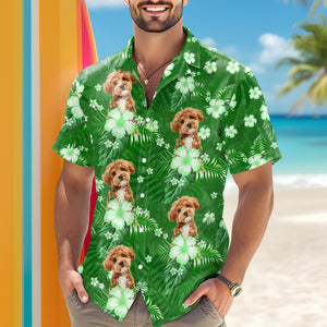 Custom Photo Summer Hawaiian Shirt Perfect For Vacations & Gifts LM32 893749