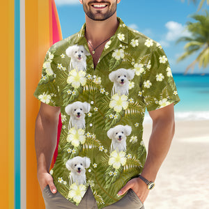Custom Photo Summer Hawaiian Shirt Perfect For Vacations & Gifts LM32 893749
