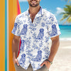 Dog Toile Fabri - Personalized Hawaiian Shirt, Gift For Dog Lover CH07 896076