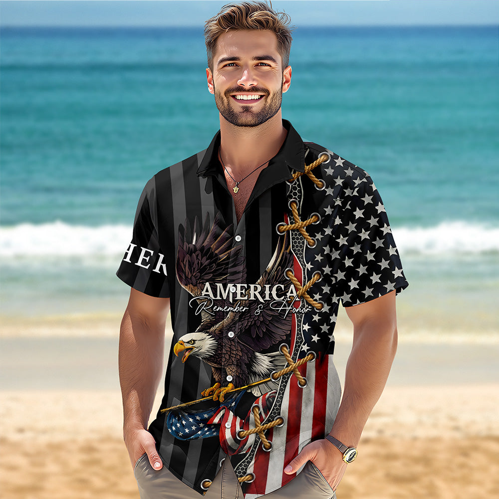 250 Years Independence Day America Remember and Honor Hawaii Shirt LM32 899583