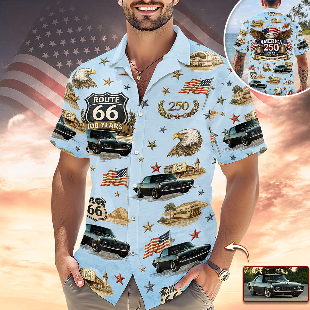 Celebrating Route 66 100 Years - America 250th Anniversary Hawaii Shirt CH07 910574