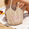 Custom Name Crochet Beach Bag - Summer Gift For Women, Mother's Day, Wife, Girlfriend HO82 902004