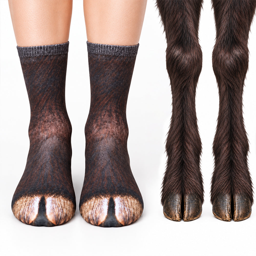 Personalized Funny Animal Feet Legs Socks Novelty Socks CH07 180822