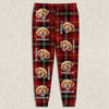 Custom Pet Photo Flannel Style Personalized Sweatpant For Dog Lovers Cat Lovers CH07 896104