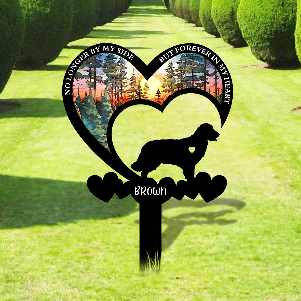 Personalized You Were My Favorite Hello & My Hardest Goodbye Dog Loss Garden Stake LM32 893853