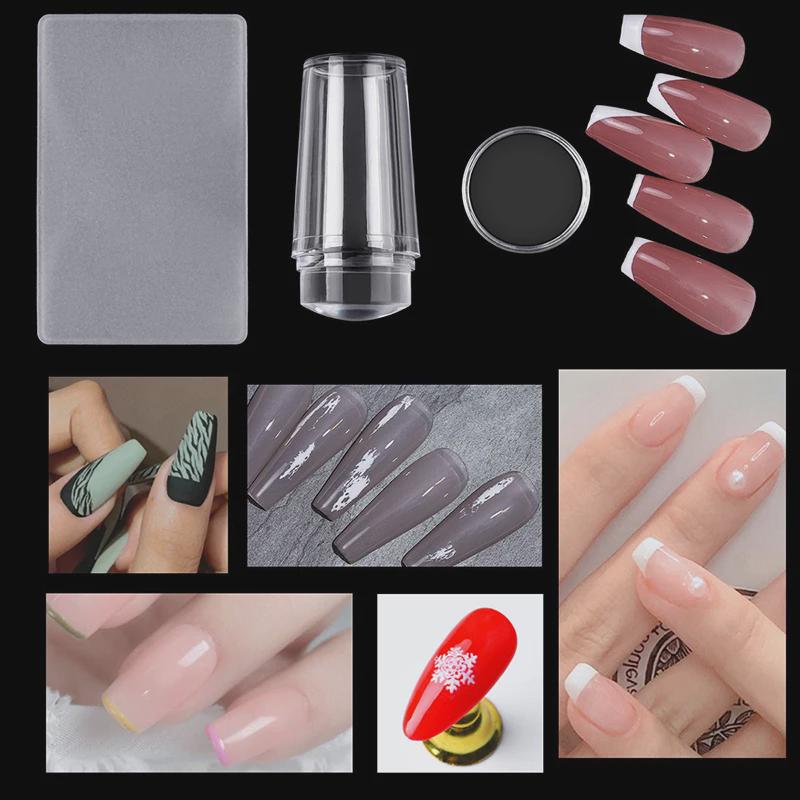 Clear Nail Stamper - Transparent Jelly Nail Stamping Tool LM32 669151