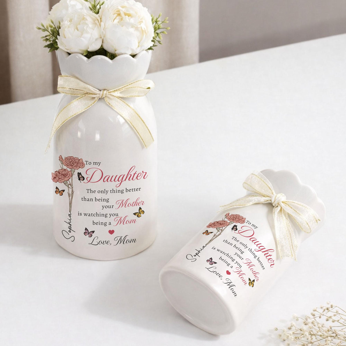 Custom The Only Thing Better Than Being Your Mother Flower Ceramic Vase LM32 899725