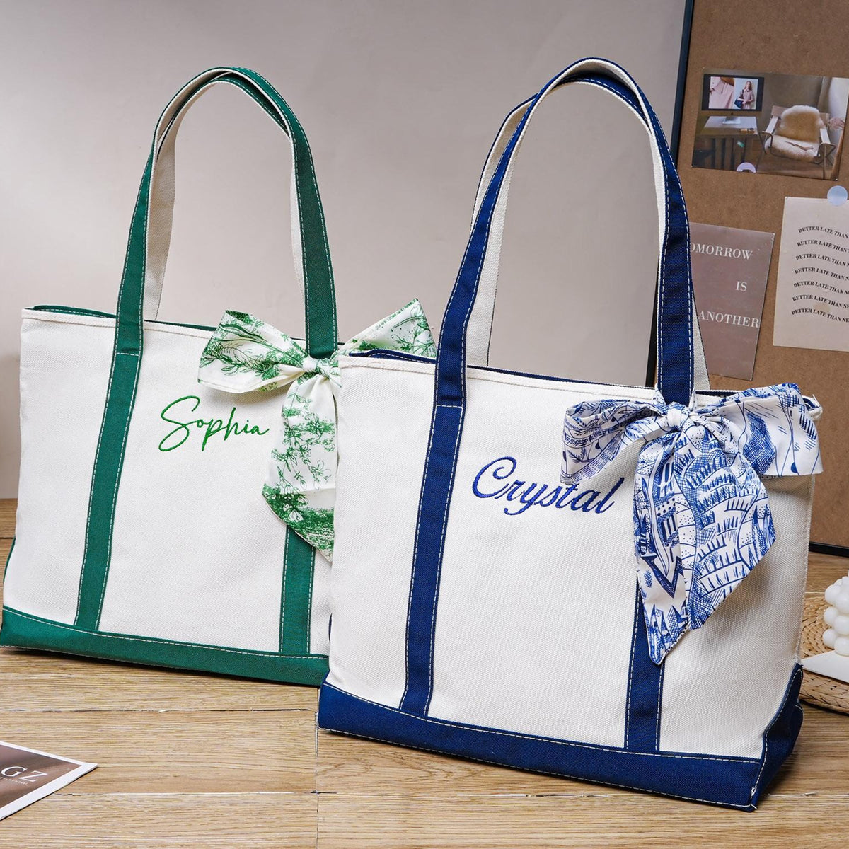 Custom Name Monogram Beach Bag - Summer Gift For Women, Mother's Day, Wife, Girlfriend HO82 902000