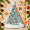 Custom Funny Cat Face Christmas Unique Santa Hat For Cat Lovers LM32 895343