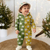 Custom Cat Face Photo Red Green Onesie Pajamas HO82 900384