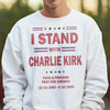 I Stand With Charlie Kirk, Faith & Freedom Bright Shirt LM32 65481