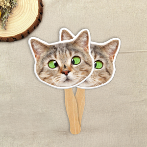 Custom Photo Funny Dog Cat Face Fan TH10 892545