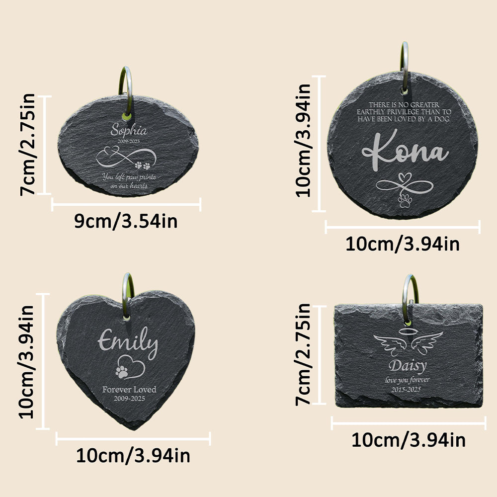 Personalized Engraved Pet Memorial Garden Stone with Stake, Sympathy Gift LM32 669531