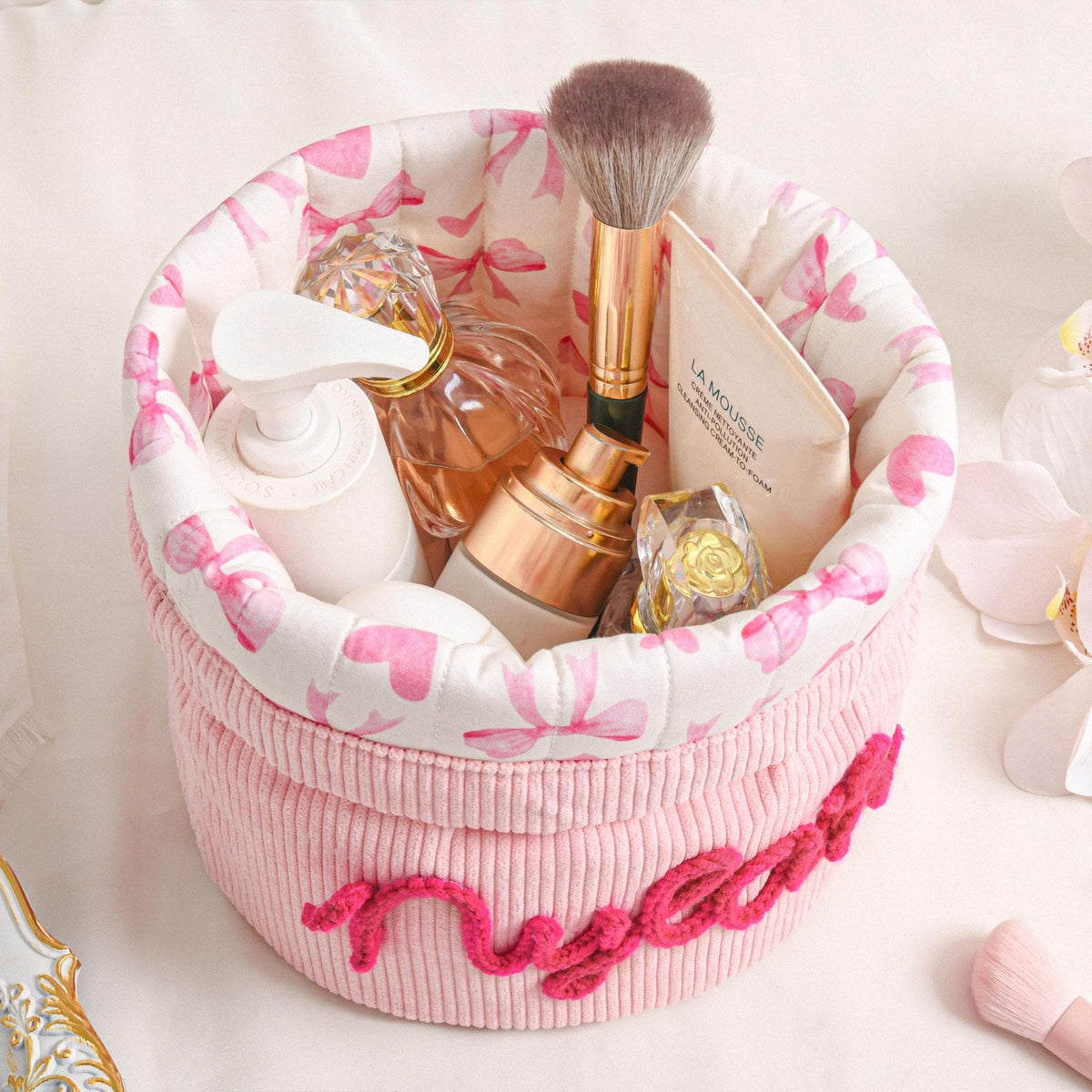 Personalized Large Capacity Makeup Bag, Toiletry Bag for Women, Her, Bachelorette Gift LM32 899791