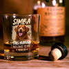 Custom Dog Cat Photo This Human Belong To Us Whiskey Glass HO82 902710