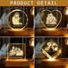 Custom Family Photo Engraved Crystal Photo With Light TH10 898179