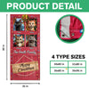Custom Cute 3D Cat Meowy Christmas Decoration Door Cover For Cat Lovers LM32 897137