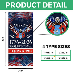 250 Years America Semiquincentennial Door Cover America 250th Anniversary Gift CH07 899680