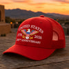 United States 250th Anniversary 1776–2026 Eagle Embroidered Trucker Hat HO82 902882