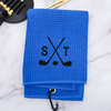 Personalized Embroidered Golf Towel for Golfer, Golf Ball Marker HA75 898636