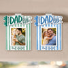 Best Daddy Ever Personalized Dad Car Visor Photo Clip, Father's Day Gift From Daughter Son CH07 911520