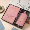 Personalized Name Passport Holder & Luggage Tag Set for Travelers, Custom Travel Gift HA75 919086