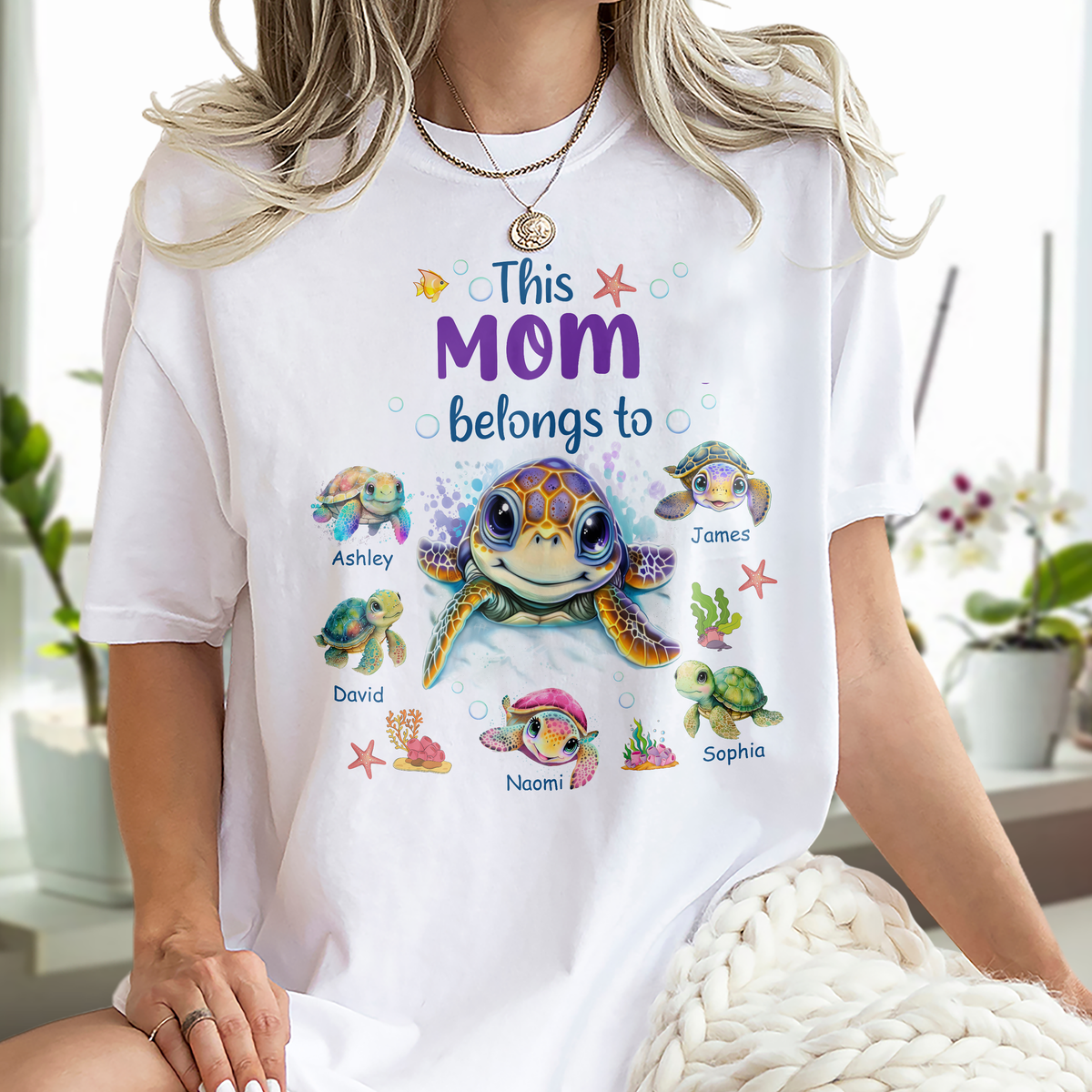 This Grandma Belongs To Turtle Mother's Day Shirt TH10 892723