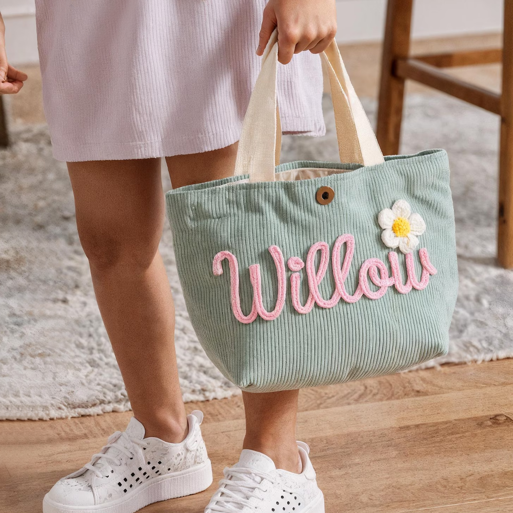 Personalized Gift Name Children's Tote Handbag For Baby, Kids LM32 897349