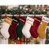 Personalized Velvet Christmas Stockings, Holiday Decorations, Christmas Gift LM32 670271