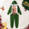 Personalized Funny Hairy Body Onesie Pajamas Gift for Him HA75 919290