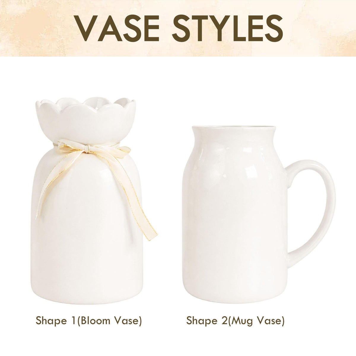 Custom Mama’s Garden Birth Month Flower Ceramic Vase, Mother’s Day Gift from Kids LM32 899721