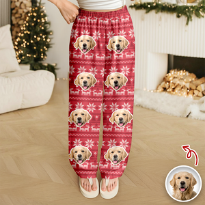 Custom Photo Christmas Is Coming Sweatpants Gift For Dog Lovers HA75 892846
