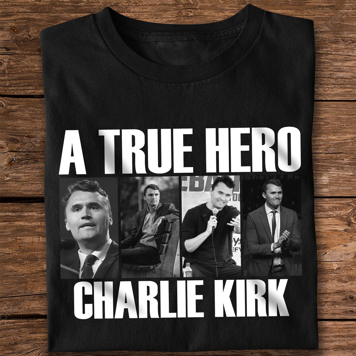 A True Hero Charlie Kirk Rest In Peace Dark Shirt HO82 65768