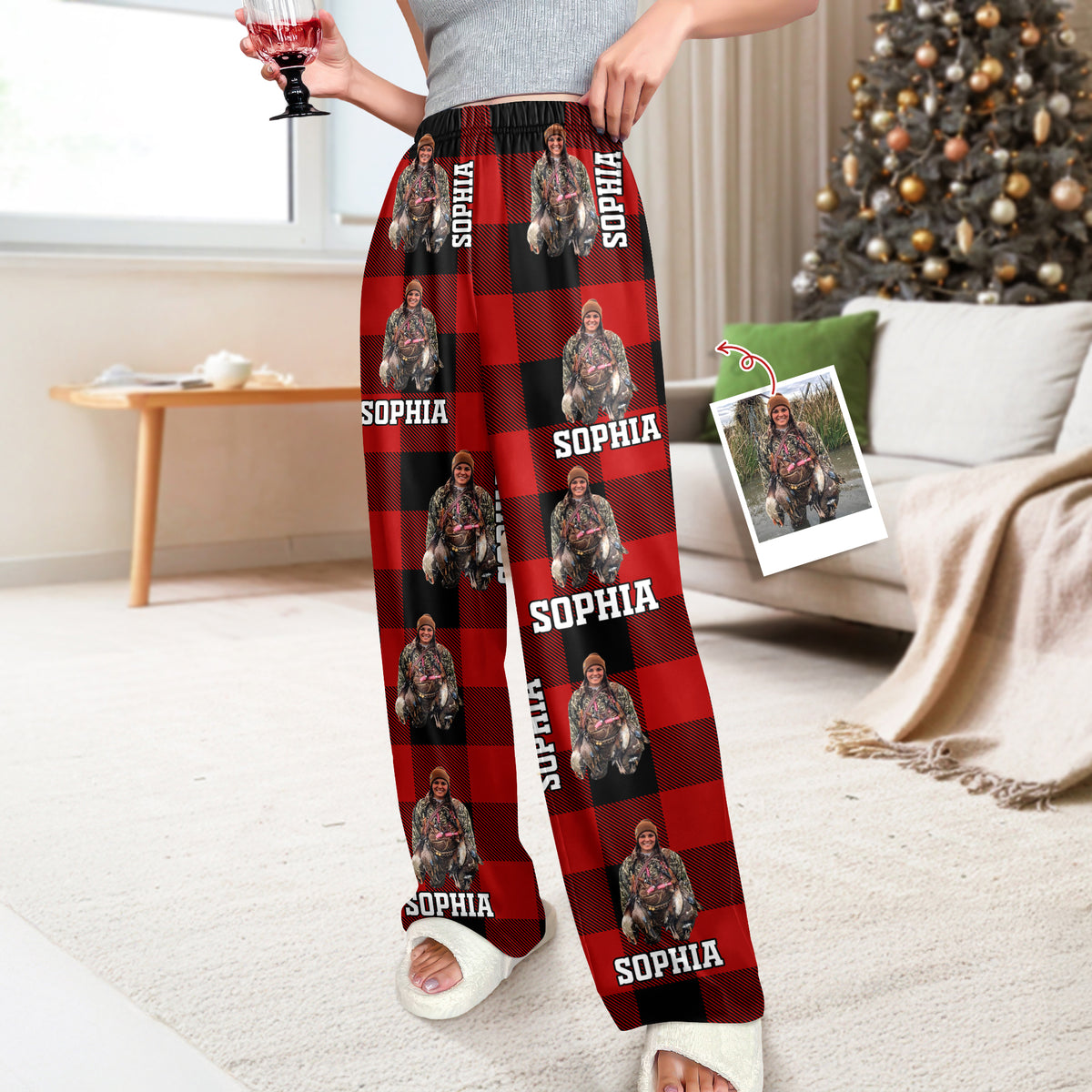 Custom Photo Duck Hunting Sweatpants Christmas Gift For Duck Hunters HA75 898264