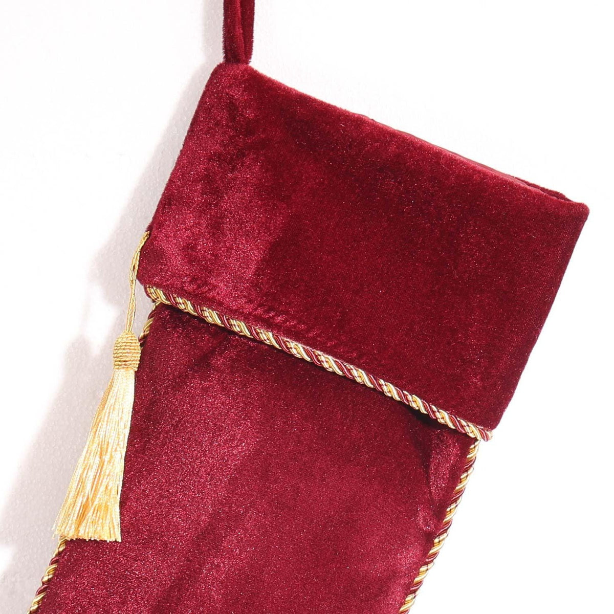 Personalized Velvet Christmas Stockings, Holiday Decorations, Christmas Gift LM32 670271