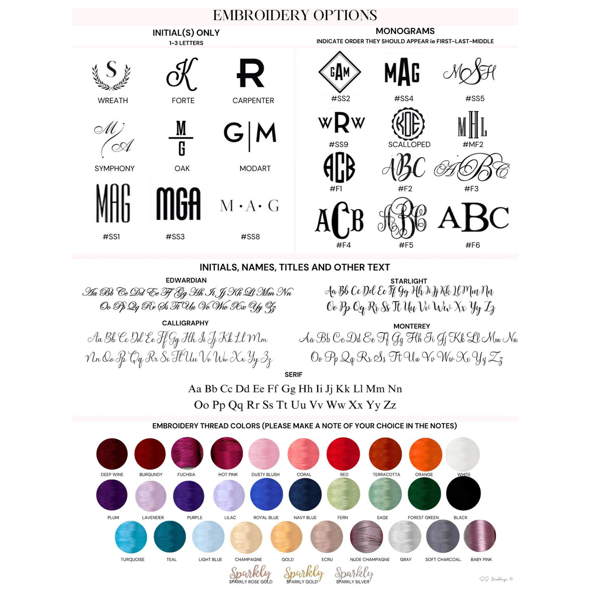 Personalized Name Flower Embroidered Makeup Bag- Gift For Mom, Girlfriend, Women, Bridesmaid Gift HO82 902042