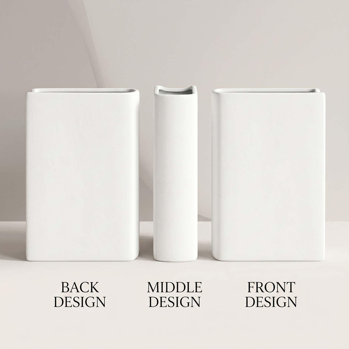 Personalized First Home Ceramic Book Vase, Housewarming Gift For Couple LM32 670603