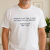 Pray For Charlie Kirk - Freedom Is Not Free Famous Quote Bright Shirt LM32 65499