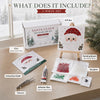 DIY Christmas Santa Sea Glass Mosaic Art Kit, Holiday Decor Gift LM32 670409
