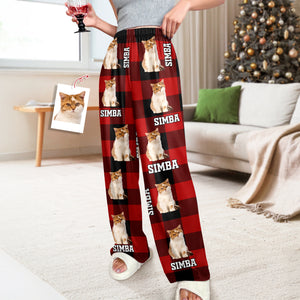 Custom Photo Dog Cat Sweatpants Christmas Gift For Dog Cat Lovers HA75 898346